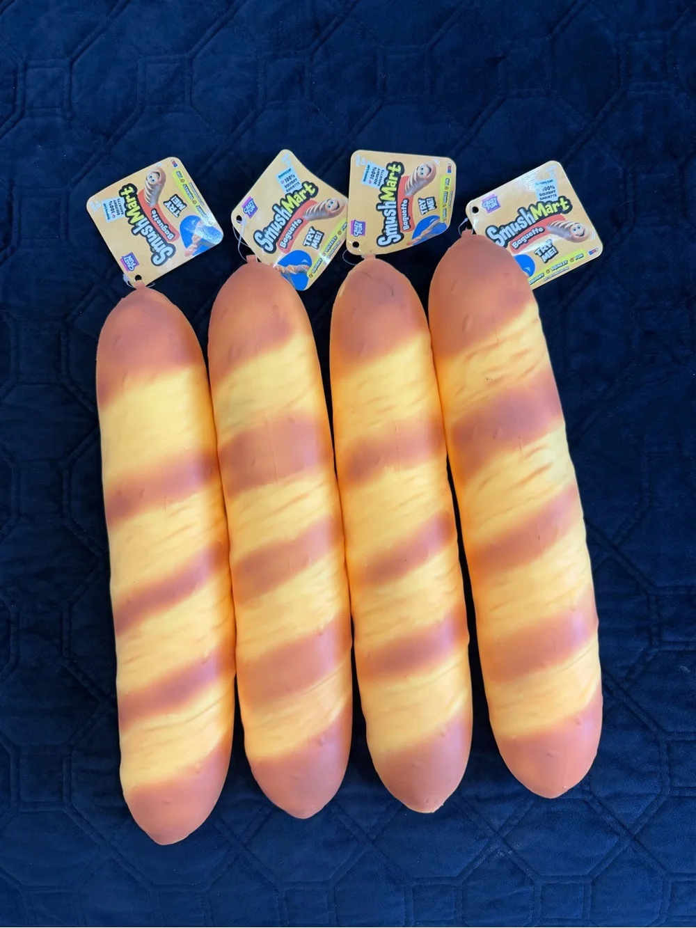 RARE Jumbo SquishyBakes Baguette Toy!